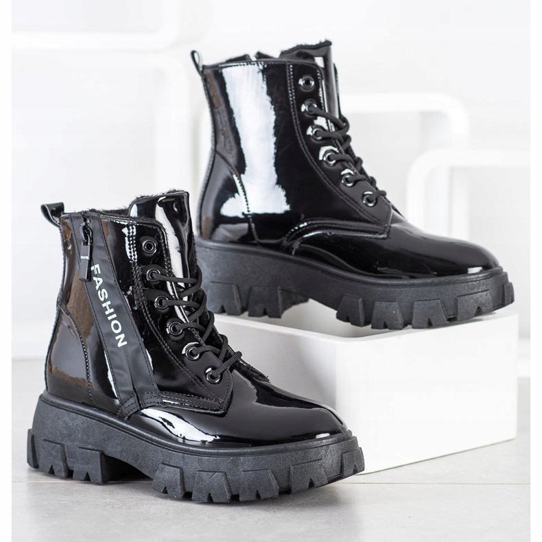 SHELOVET Isolerade modearbetare svart 1