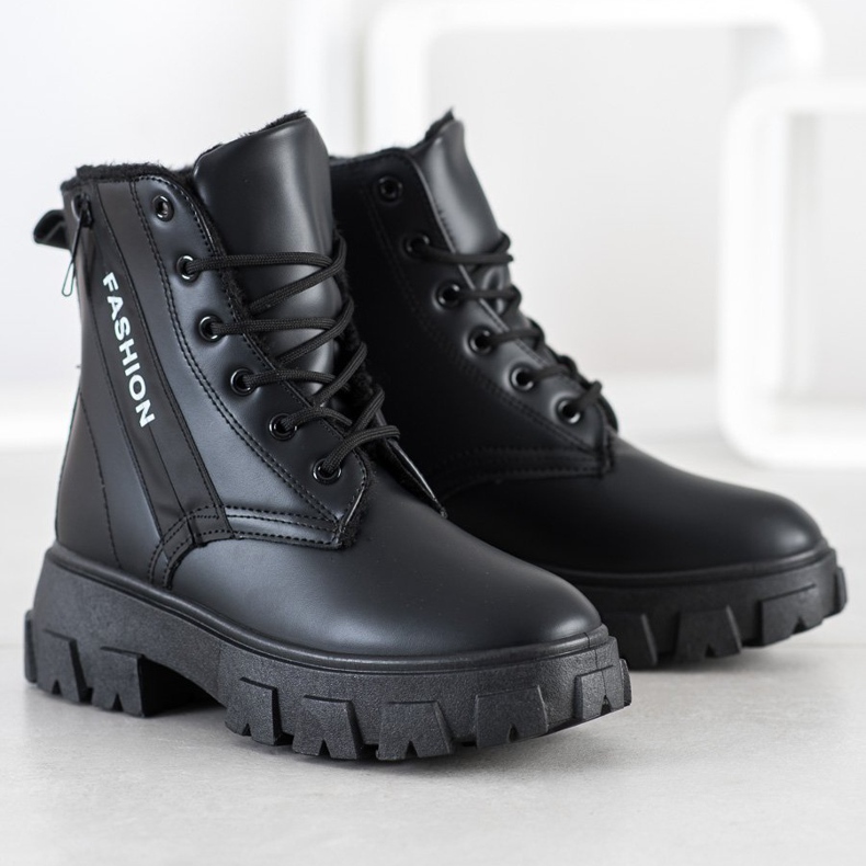 SHELOVET Trendiga svarta fällare 1