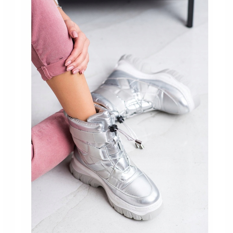 SHELOVET Värmande silver snöskor silver- 2