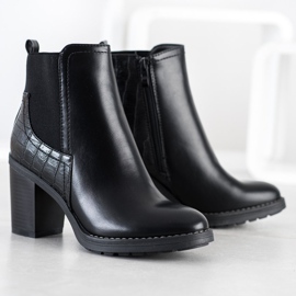 Super Me Klassiska stövlar med isolering svart 2