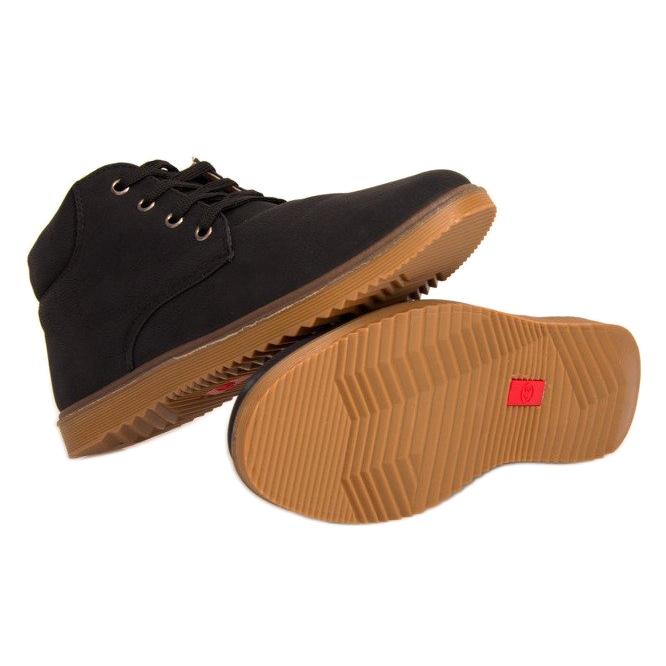 Varma ankelboots för män Sal Black 1306 svart 2