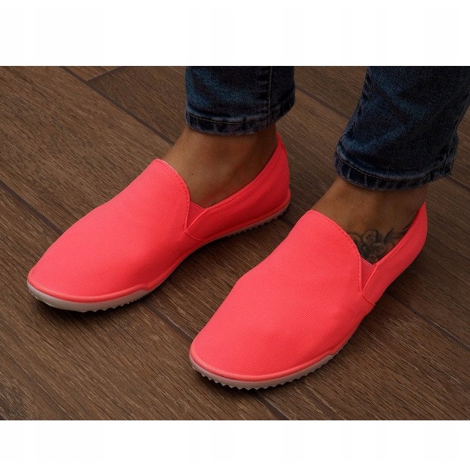 Lycra BL180 rosa slip-on sneakers 1