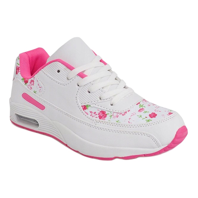Flowers XT-18 vita sneakers rosa 1