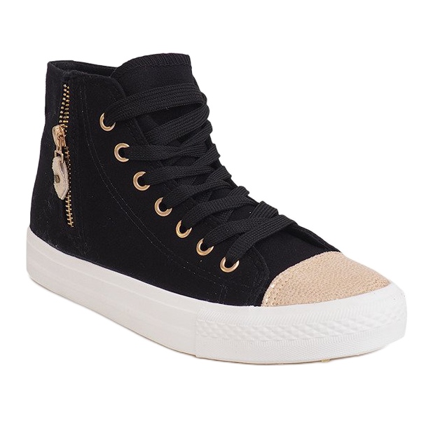 High Slider Hit Sneakers Sneakers H-11 Svart vit 2