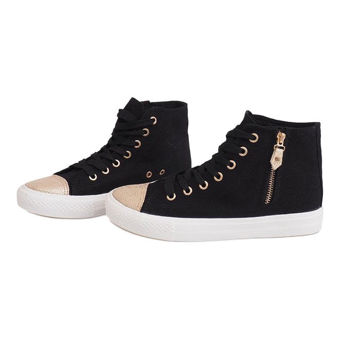 High Slider Hit Sneakers Sneakers H-11 Svart vit 1