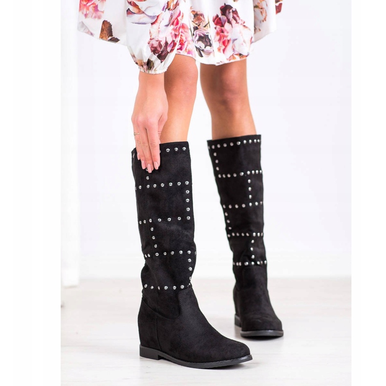 Seastar Wedge Slip-On stövlar svart 1