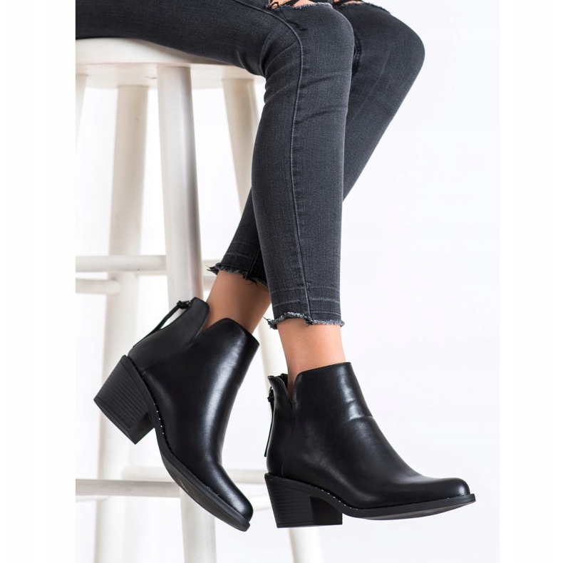 Kayla Bekväma ekoläder svart 1