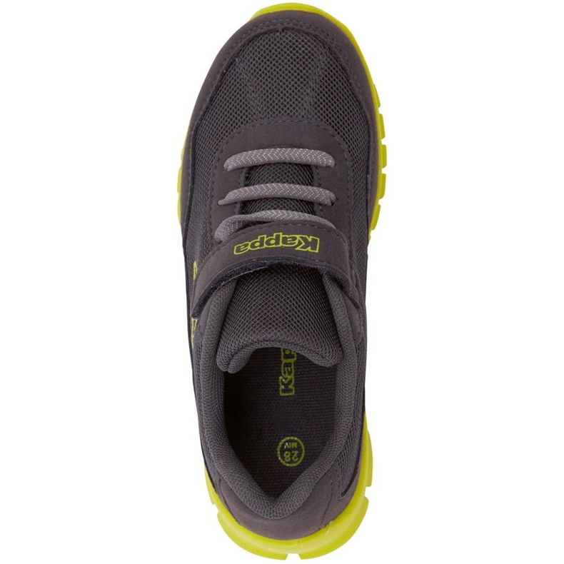 Kappa Follow Bc K barnskor grå-lime 260634K 1633 1