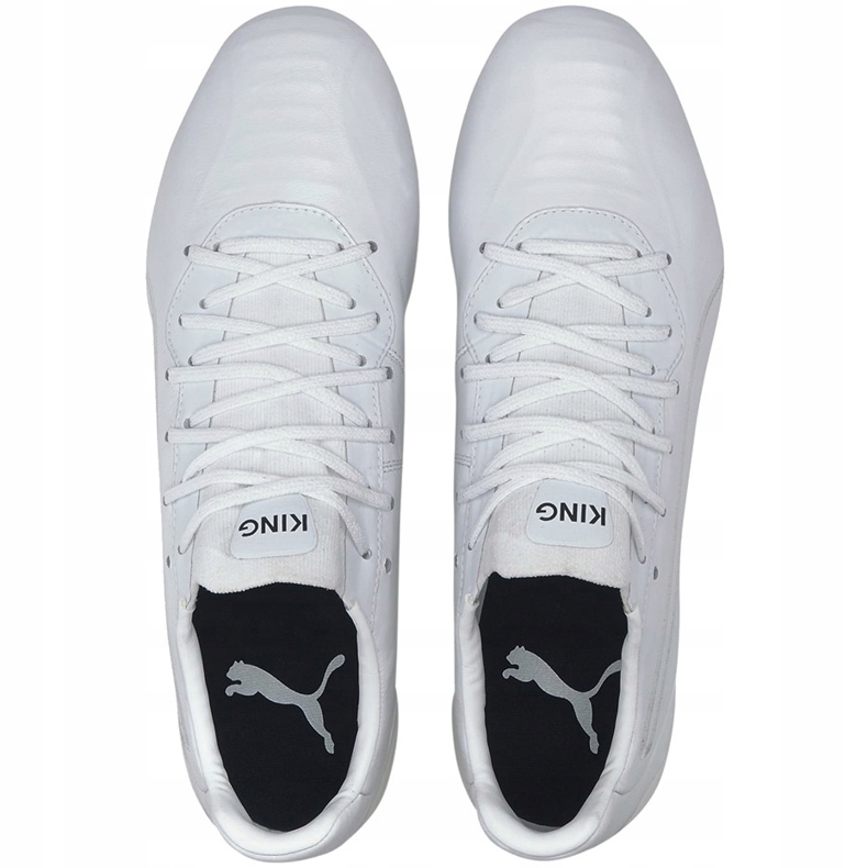Fotbollsskor Puma King Platinum Fg Ag vit 105606 03 1