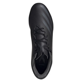 Adidas X Ghosted.4 FxG M EG8195 fotbollsskor svart svart 2