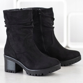 Flyfor Stövlar med volanger svart 1