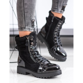 SHELOVET Snygga fällare med uppvärmning svart 2