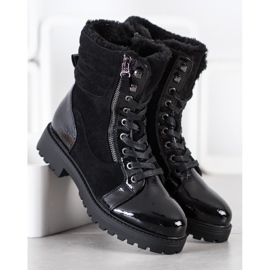 SHELOVET Snygga fällare med uppvärmning svart 1