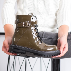 SDS Moderiktiga lackerade fällare grön 2