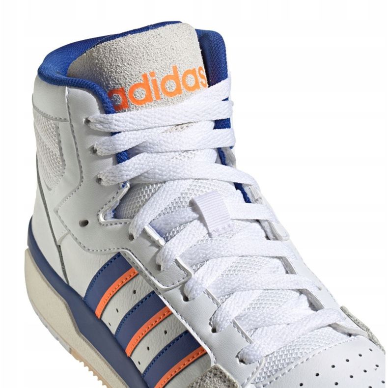Adidas Entrap Mid M FW3454 skor vit blå orange 2