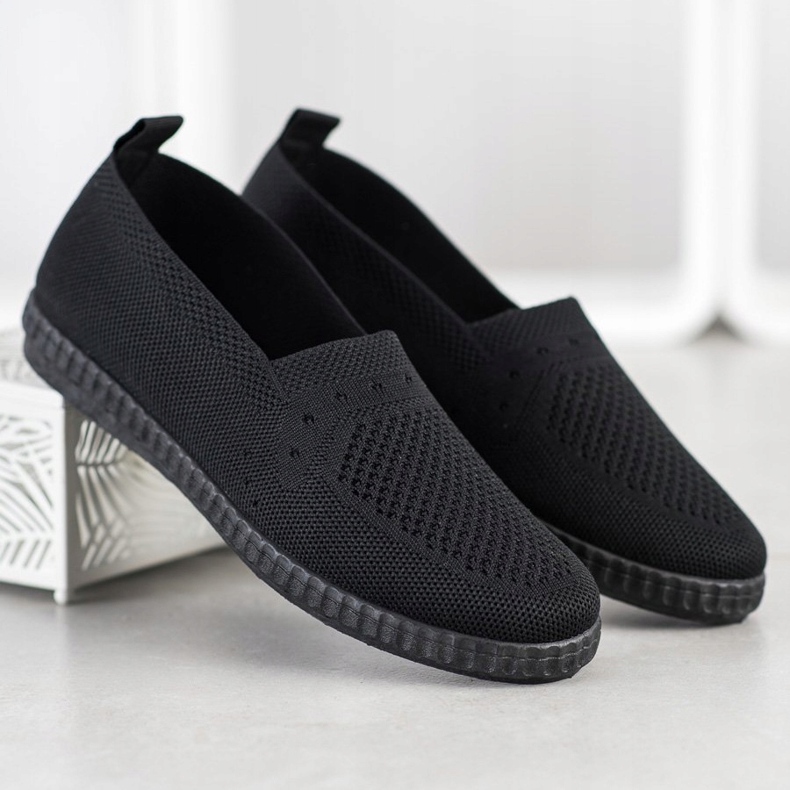 Via Giulia  Openwork Slip On Sneakers svart 1