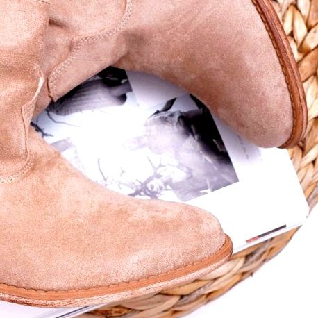 MSMG Dam stövletter Beige Ellen 3