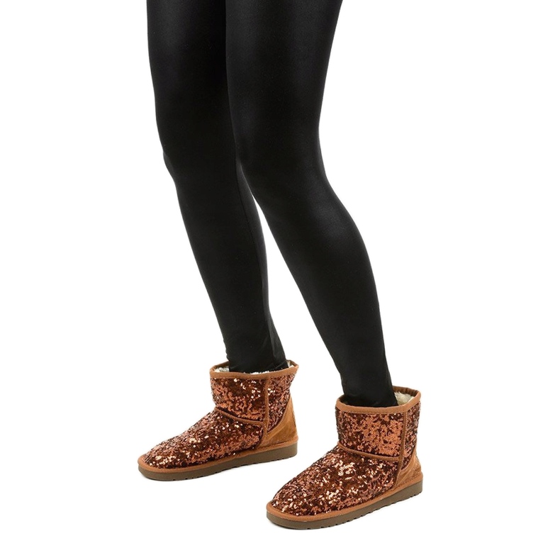 Bruna isolerade stövlar, emu Autumnnow 1