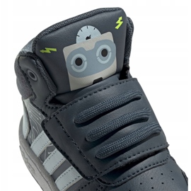 Adidas Hoops Mid 2.0 I Jr FW4925 skor vit grå 2