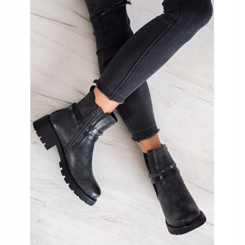 Super Me Eco Leather Workers svart 2