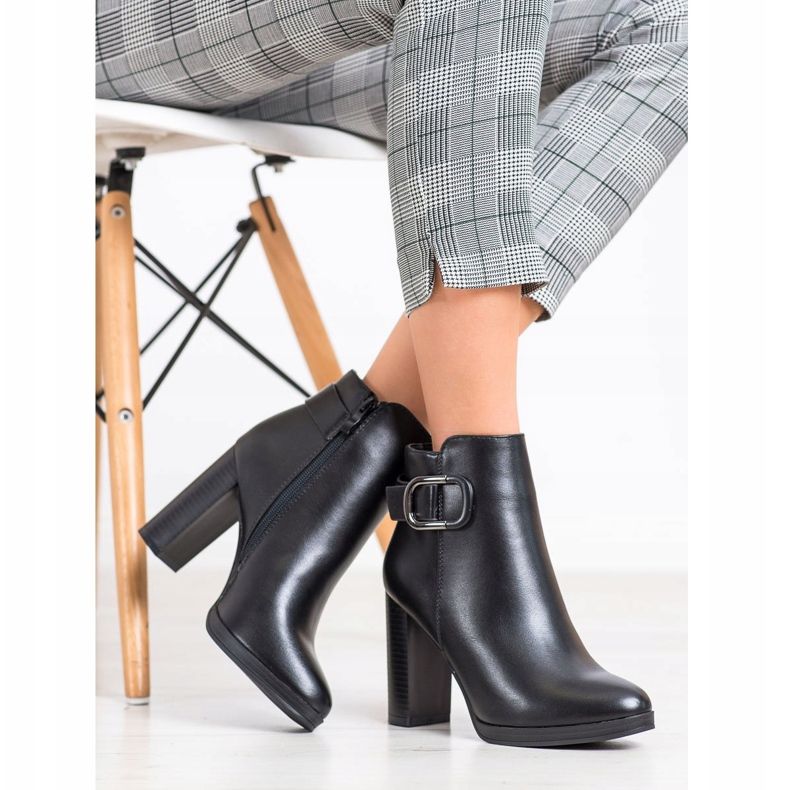 Super Me Eleganta stövlar med isolering svart 2