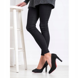 Goodin Högklackade pumpar svart 1