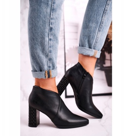 Damskor på stolpen Sergio Leone svart BT497 2