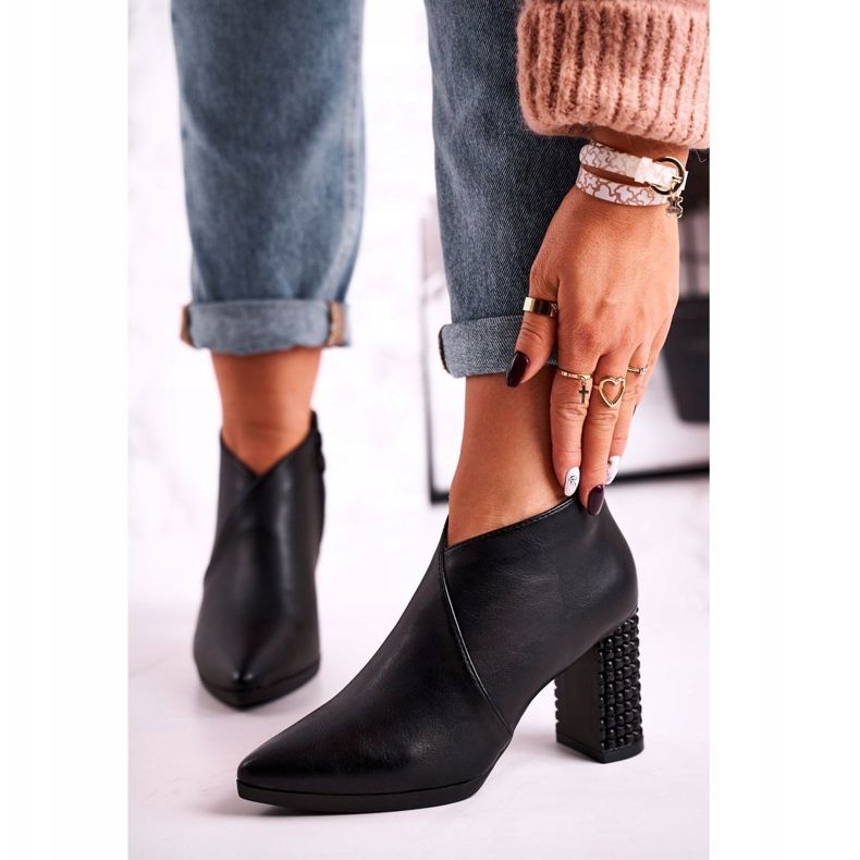 Damskor på stolpen Sergio Leone svart BT497 1