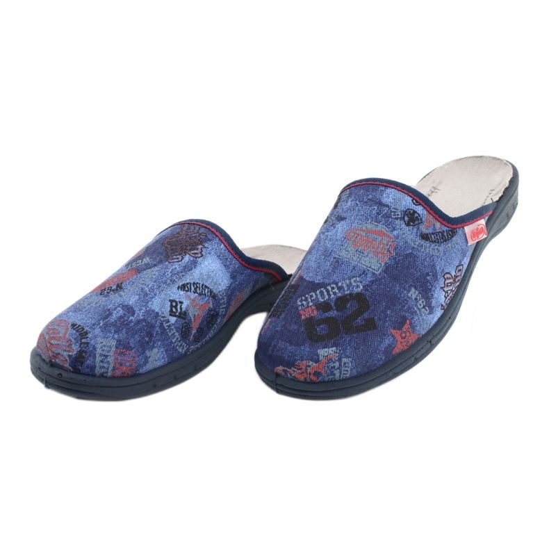 Befado färgade barnskor 707Y415 röd blå 3