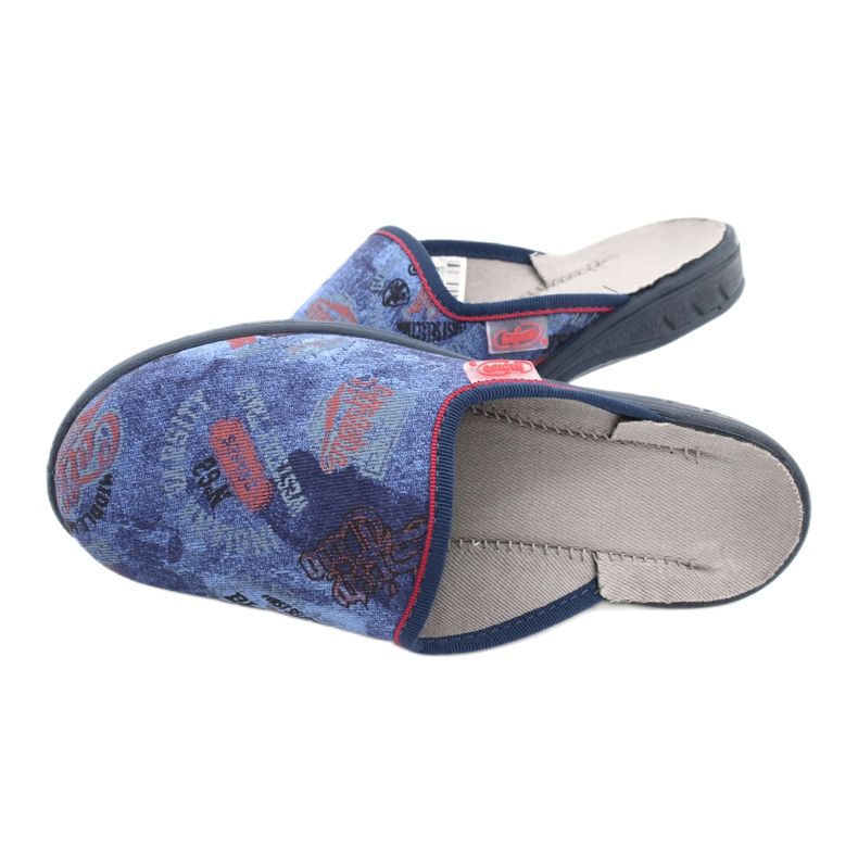 Befado färgade barnskor 707Y415 röd blå 5