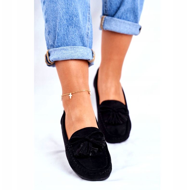 EVE Dam Loafers Mocka 20PB35-2003 Svart Donna Mia 2