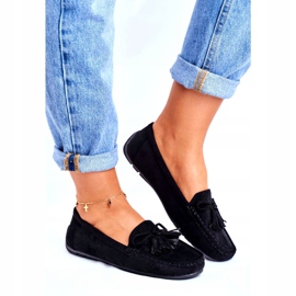 EVE Dam Loafers Mocka 20PB35-2003 Svart Donna Mia 1