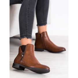 Klassiska Sergio Leone stövlar brun 1