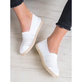 MCKEYLOR Slipony Espadrilles vit 2