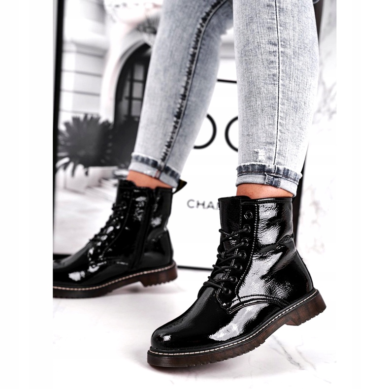 Svarta stövletter Evento 20DZ23-3216 Marita 1