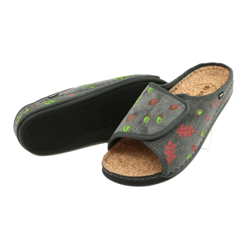 Inblu damskor 155D116 grå mångfärgad grön 4