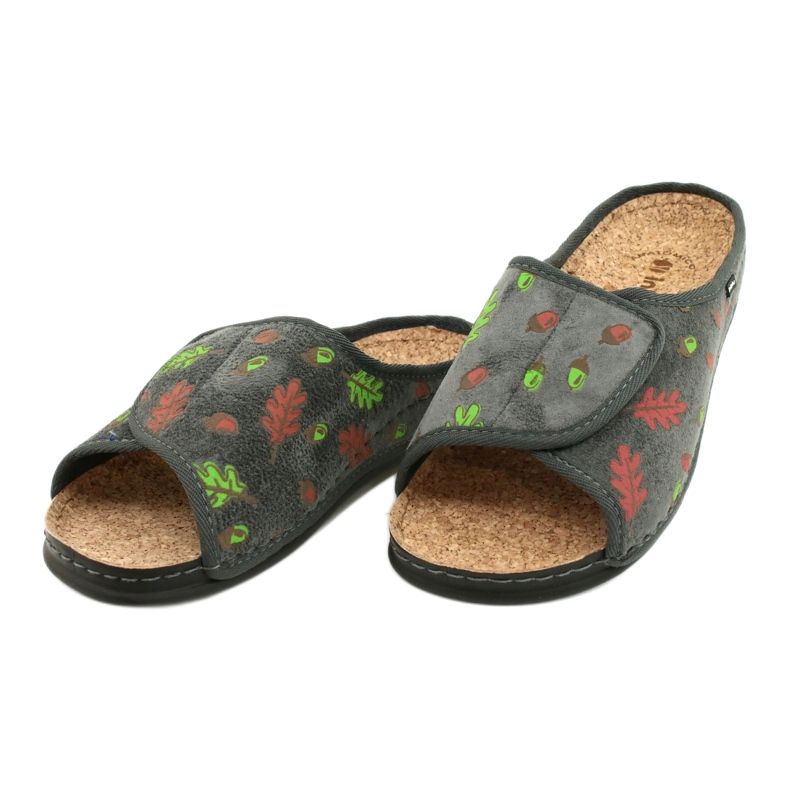 Inblu damskor 155D116 grå mångfärgad grön 3