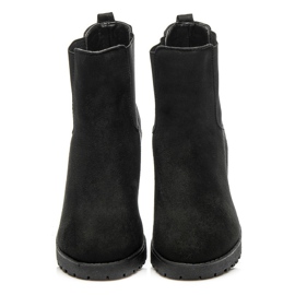 Queentina Chelsea stövlar på en bar svart 2