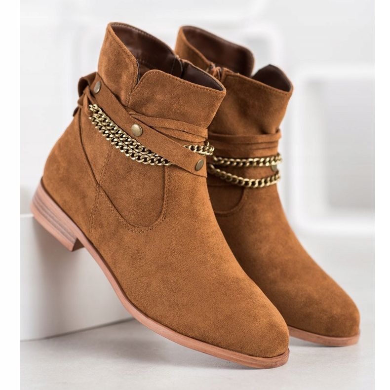 Cm Paris Cowgirls med en dekorativ kedja brun 1