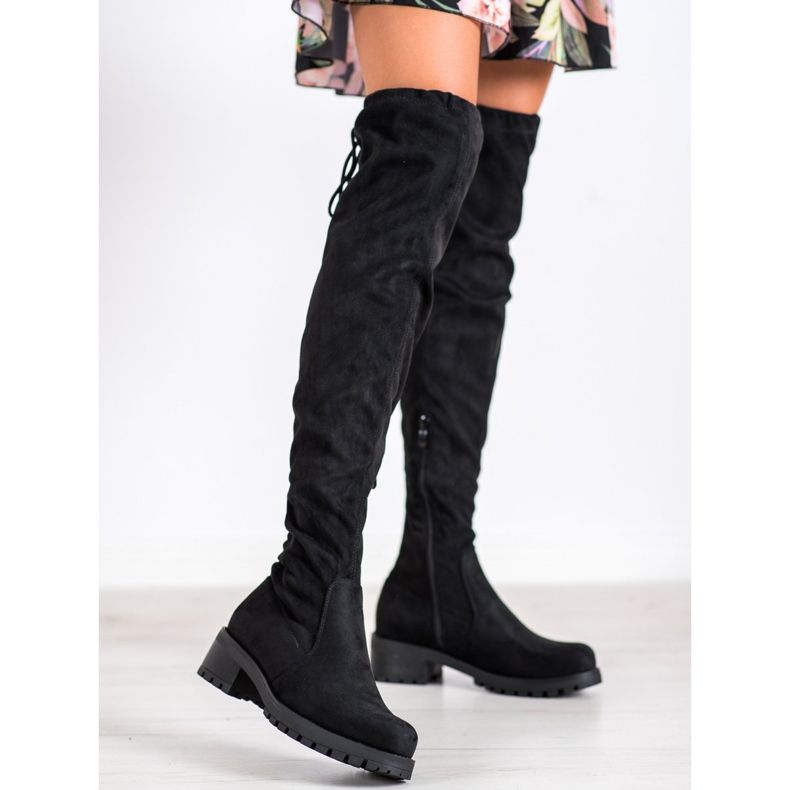 SHELOVET Bekväma musketerer svart 1