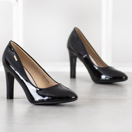 Goodin Högklackade pumpar svart 1