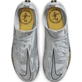 Nike Phantom Gt Scorpion Academy Dynamic Fit FG / MG Junior DA2287 001 fotbollsskor silver/grå grå 1
