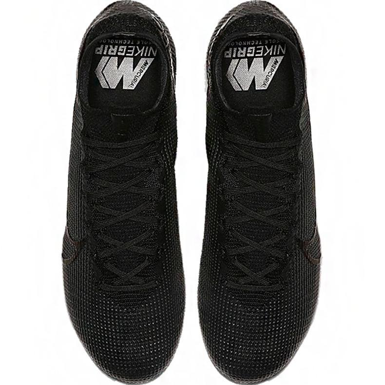 Nike Mercurial Superfly 7 Elite Fg AQ4174 001 fotbollsskor svart svart 1