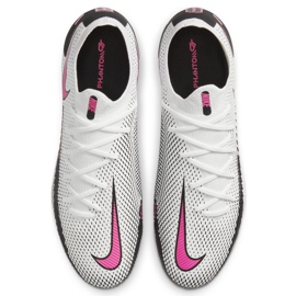 Nike Phantom Gt Pro Fg CK8451 160 fotbollsskor vit, svart, rosa vit 1
