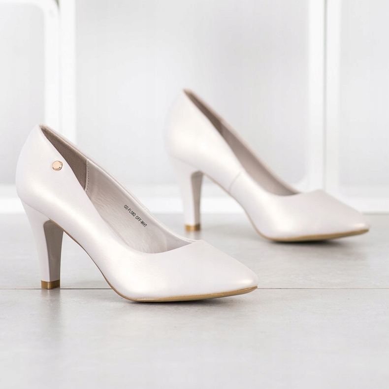 Goodin Casual pumps vit mångfärgad 1