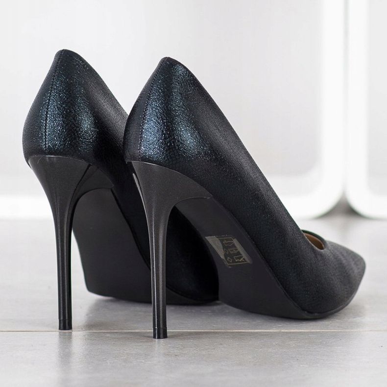 Goodin Trendiga höga klackar svart 2