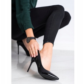 Goodin Trendiga höga klackar svart 2