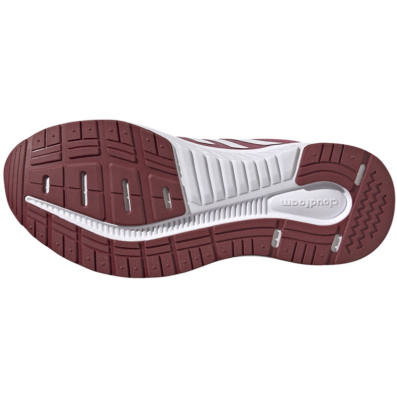 Löparskor för kvinnor adidas Galaxy 5 burgundy FW6124 vit röd 5