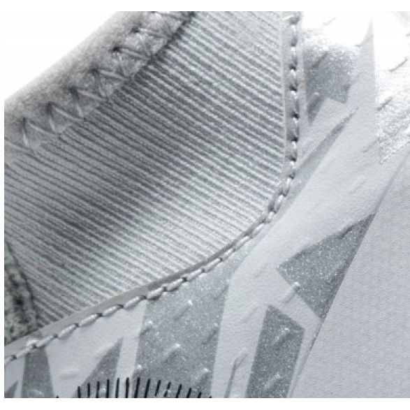 Nike Phantom Gt Academy Df Se Tf Jr DA2289-001 fotbollsskor mångfärgad silver- 1