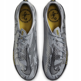 Nike Phantom Gt Scorpion Academy Dynamic Fit Tf DA2263 001 fotbollsskor silver- silver- 1